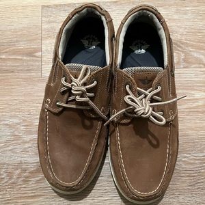 Dockers Tan Loafer Boat Shoes